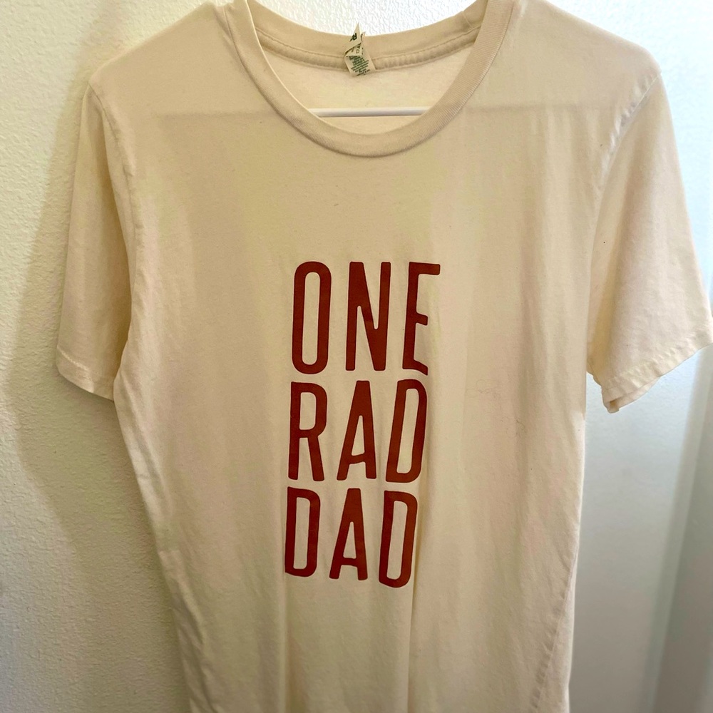Mens L Fitted Dad Shirt